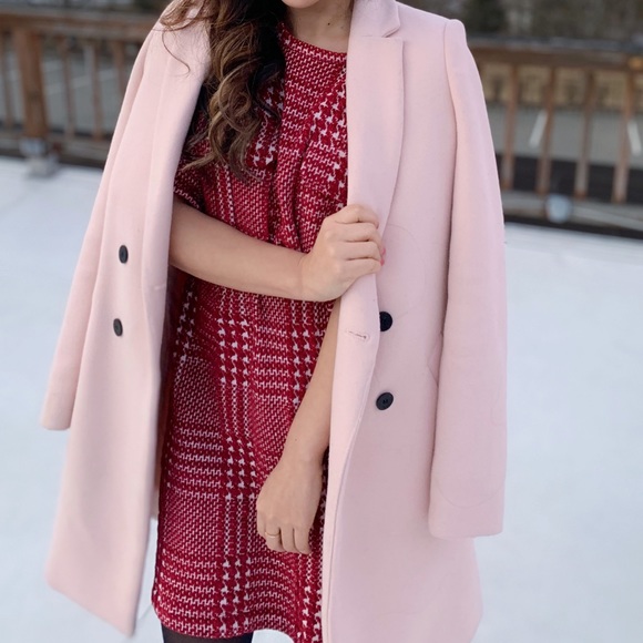 Zara Jackets & Blazers - Zara coat blush pink TRF double breasted